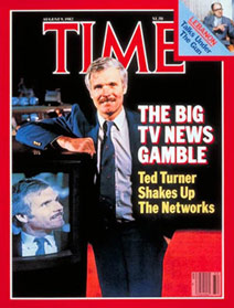 Ted Turner crea la CNN