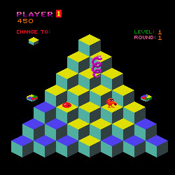 L'alieno Qbert lotta per la sopravvivenza