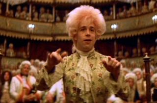 Mozart dirige una sua opera
