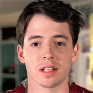 Matthew Broderick nel ruolo di Ferris Bueller