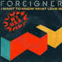 La copertina del disco dei Foreigner