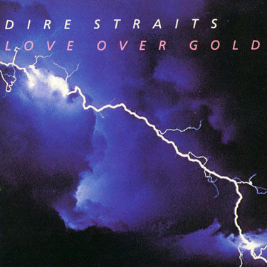 La copertina di Love over gold