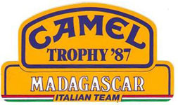 L'adesivo del Cameltrophy 87