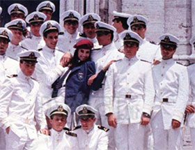 Federica Moro con i cadetti