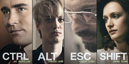 I 4 protagonisti di Halt and catch fire