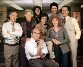 Lou Grant e la redazione del Tribune